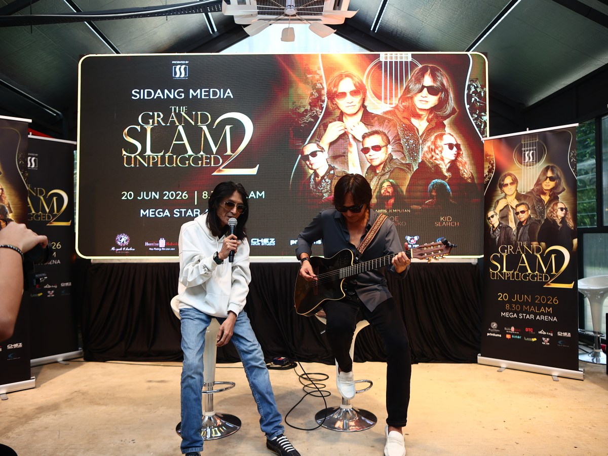 Tular Slam ‘Belanja’ 4 Lagu di Sidang Media, Peminat Tak Sabar Tunggu&nbsp;Konsert